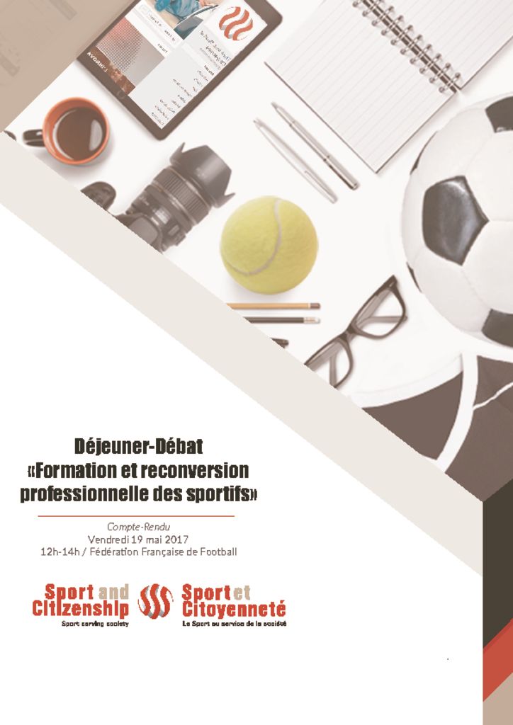 Compte-rendu: Déjeuner-Débat « Formation et reconversion professionnelle des sportifs »