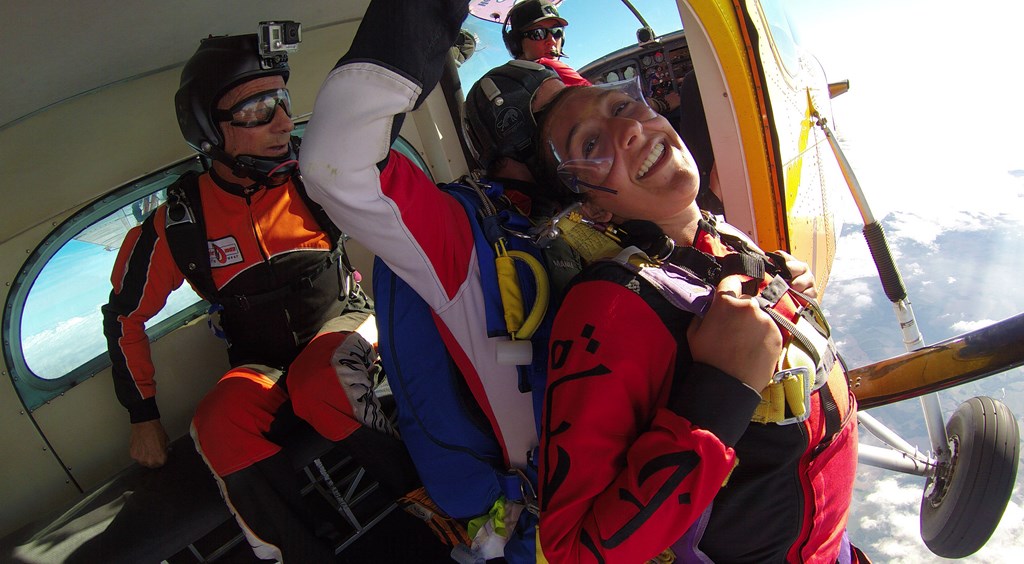 « Je n’ai jamais trouvé une discipline qui m’apporte autant que le parachutisme en termes de sensations, d’adrénaline et de recul »