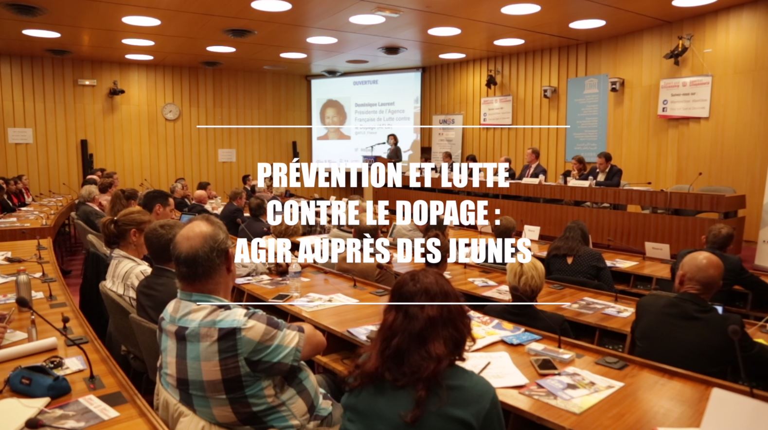 VIDEO: Prévention et lutte contre le dopage et les conduites dopantes: Agir auprès des jeunes !