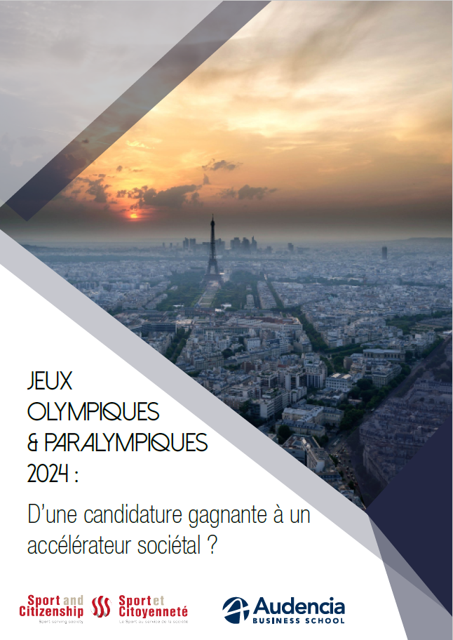 Jeux Olympiques et Paralympiques 2024 : D’une candidature gagnante à un accélérateur sociétal ?