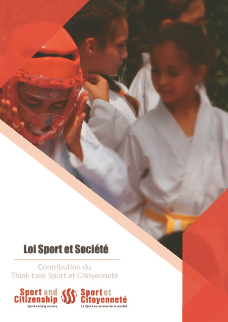 Projet de Loi Sport et Société – Contribution de Sport et Citoyenneté