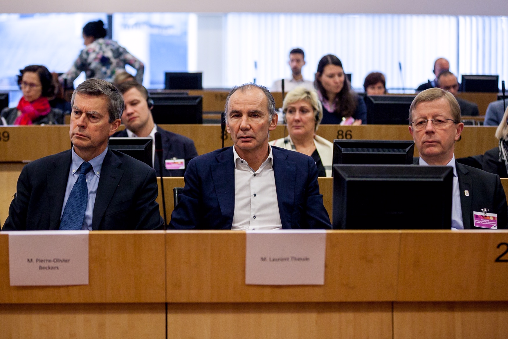 Allocution de Laurent Thieule au congrès du Mouvement Européen du Fair-Play