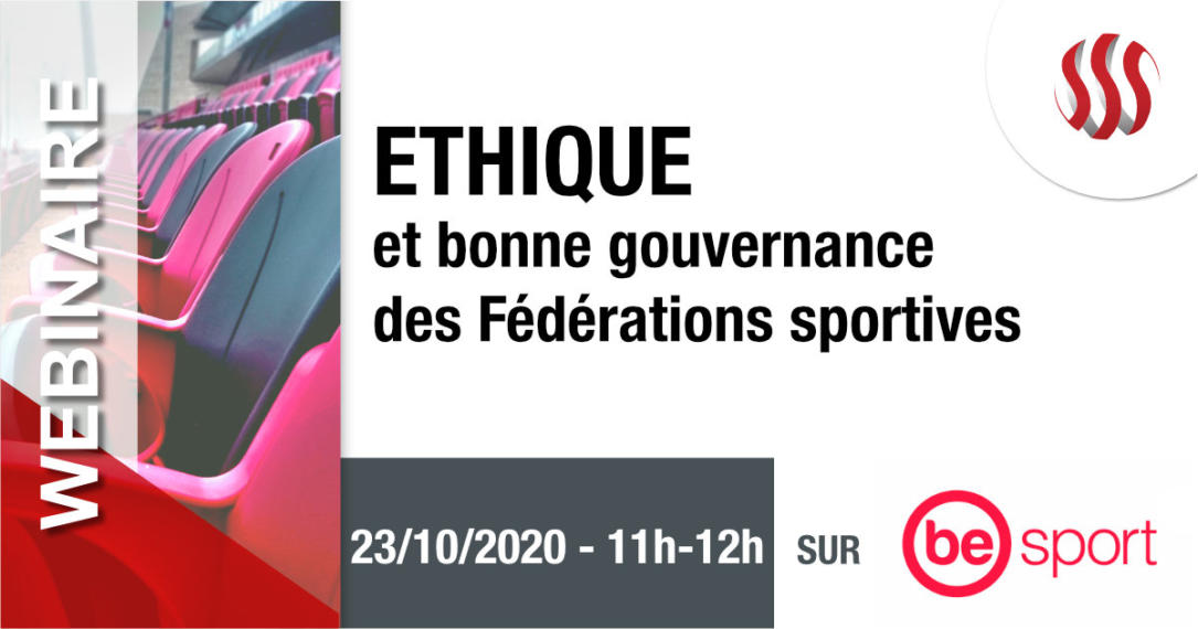 Webinaire « Ethique et bonne gouvernance des Fédérations sportives »