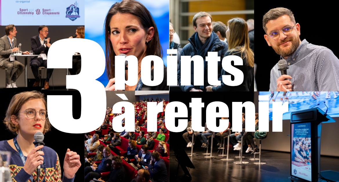 3 points à retenir du Colloque : « Priorité politique, développement économique et médiatique : priorités d’aujourd’hui et de demain pour le sport au féminin »