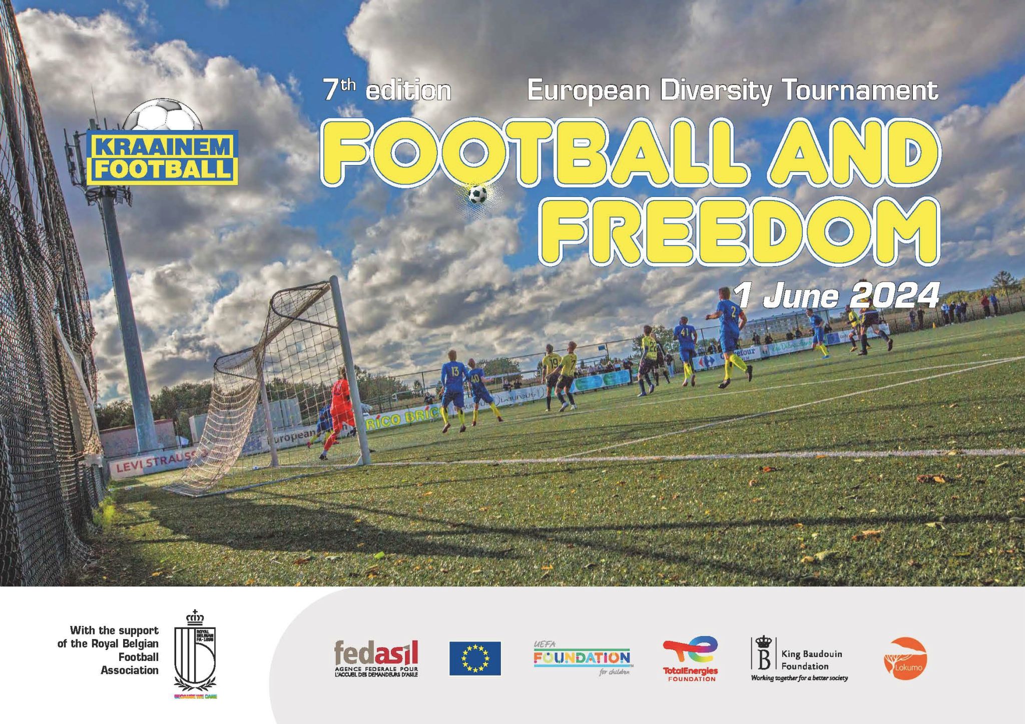 Soutenir l’inclusion des publics réfugiés par le football : le tournoi “FOOTBALL & FREEDOM” du Royal Europa Kraainem FC