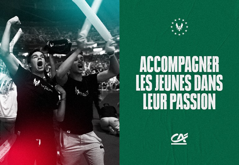 Le Crédit Agricole, un partenaire engagé pour rendre l’eSport accessible à tous 