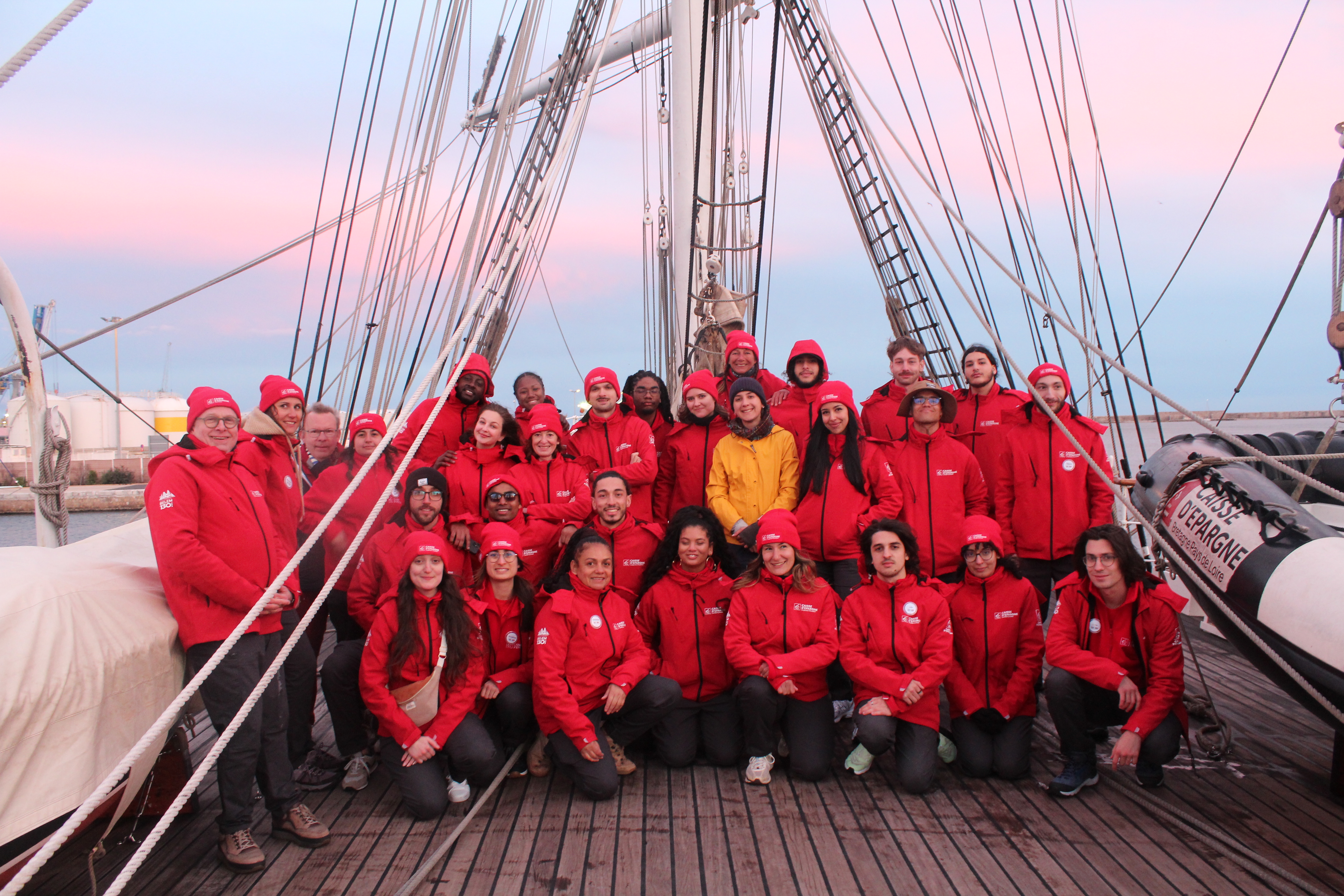 Voyage à bord du Belem