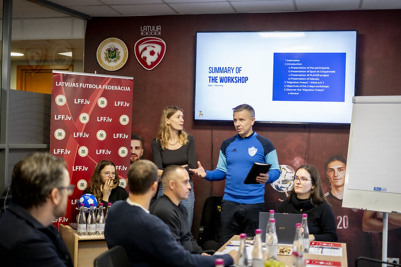 Do you know what sport can do to help with the inclusion of displaced persons in Europe?